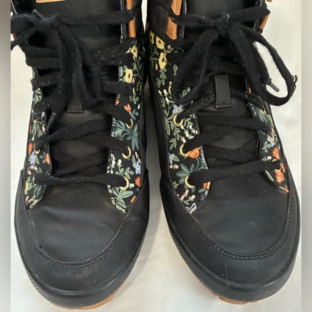 KEDS X RIFLE PAPER CO. SNEAKERS SCOUT IV LOTTIE HIGH TOP WATER REPELLENT - Picture 4 of 14